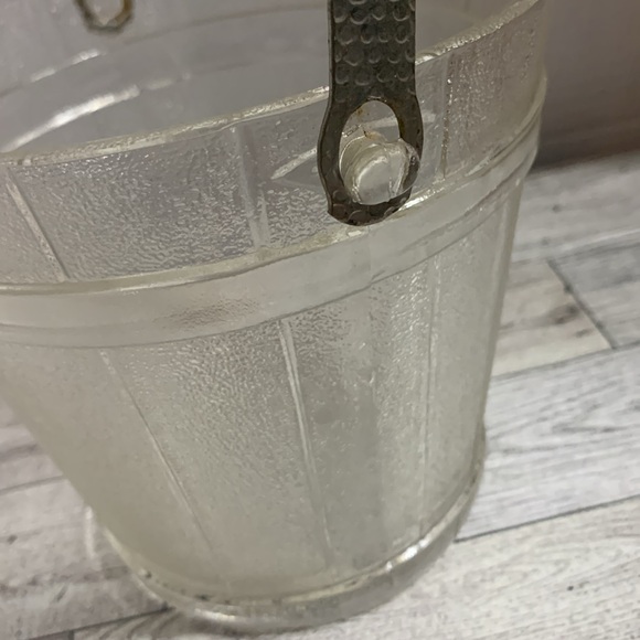 Vintage Anchor Hocking Glass Ice Bucket - Picture 4 of 7